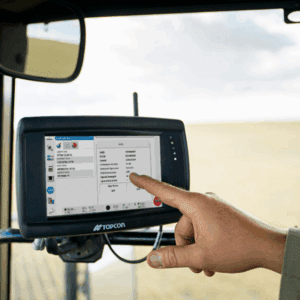 Piloto Automático com Monitor XD + Receptor AGS2 para Tratores AGCO - Topcon